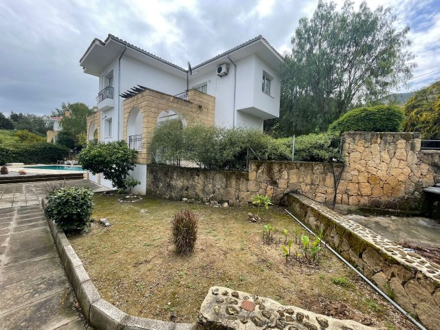 Traditional 2-Storey Villa With A Big Garden and Swimming Pool For Sale In Ozankoy