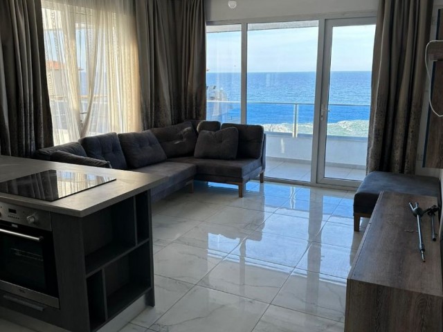 2+1 Fully Furnished Flat For Rent With A Sea View