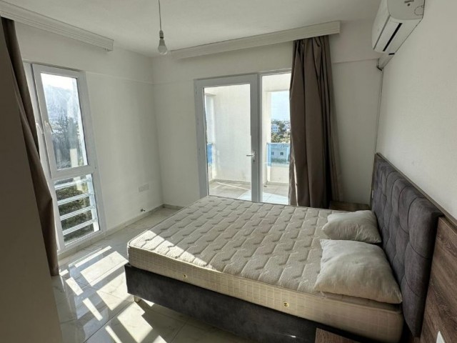 2+1 Fully Furnished Flat For Rent With A Sea View