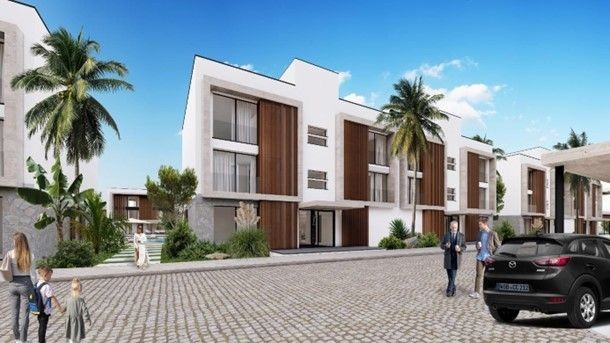 Moderne 2+1-Maisonette-Wohnung zu einem erschwinglichen Preis in Iskele Long Beach zu verkaufen
