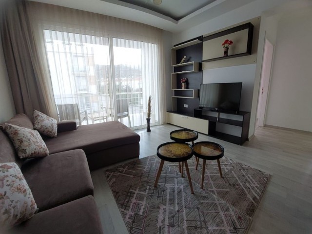 FULLY FURNISHED 2+1 FLAT IN A SITE WITH POOL IN ALSANCAK...