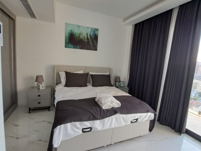 Modern spacious and Luxury 1+1 flat for sale in Long Beach, Iskele