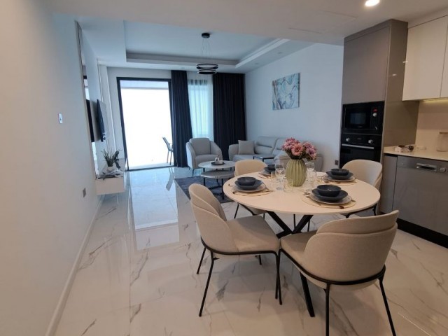 Modern spacious and Luxury 1+1 flat for sale in Long Beach, Iskele