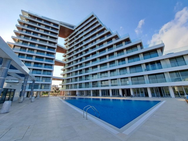 Modern spacious and Luxury 1+1 flat for sale in Long Beach, Iskele