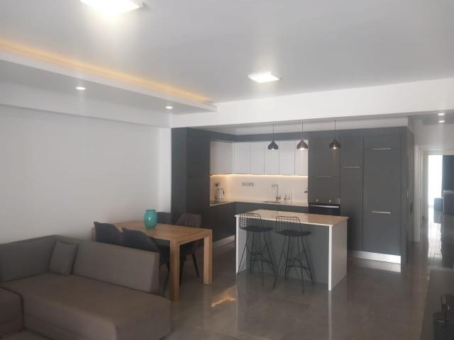 Fully furnished 2+1 flat for rent in Long Beach, Iskele 