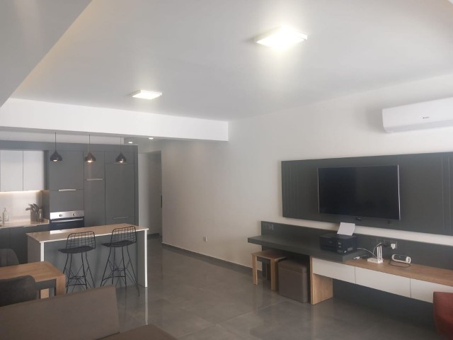 Fully furnished 2+1 flat for rent in Long Beach, Iskele 