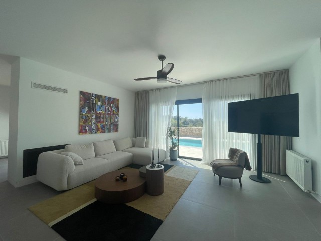 Luxury modern 5 bedroom villa for sale in the serene area of Esentepe, Girne 