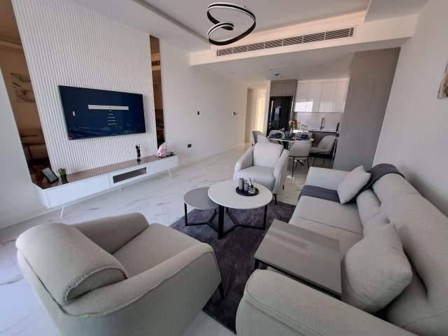 Luxury modern 2+1 apartment for sale with a panoramic sea views in Long Beach, Iskele