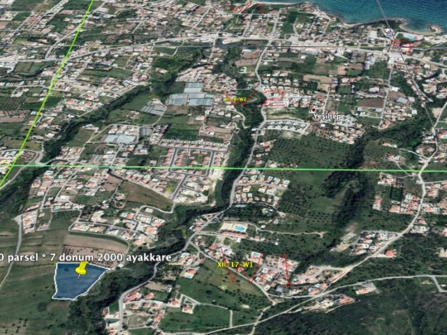 Residential Zoned Plot For Sale in Alsancak, Kyrenia