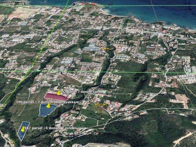 Residential Zoned Plot For Sale in Alsancak, Kyrenia