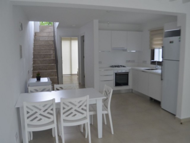 2+1 Duplex Villa for Rent in Milos Park Complex in Alsancak