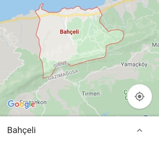  ARAZİ (ZEYTİN Bahçesi) Bahçeli /Esentepe/GİRNE ' De 7,5 Dönüm