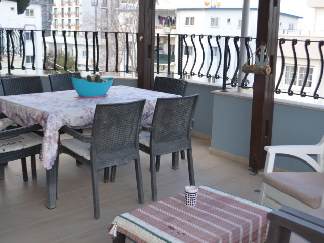 Single 4+2 Penthouse Flat for Sale in Kyrenia center