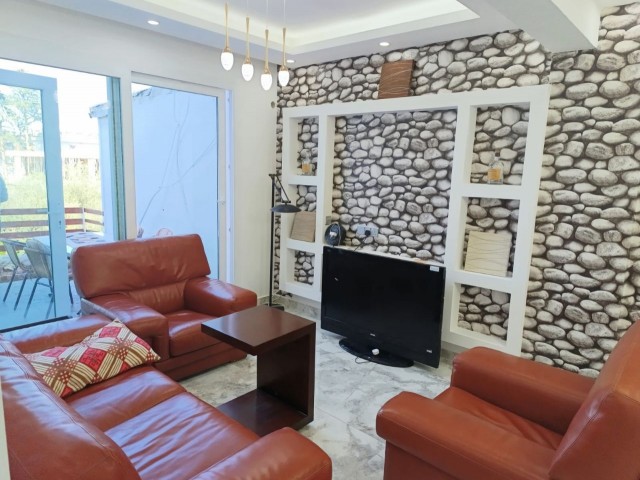 2+1 APARTMENT WİTH A GARDEN FOR SALE IN LAPTE ADATEPE