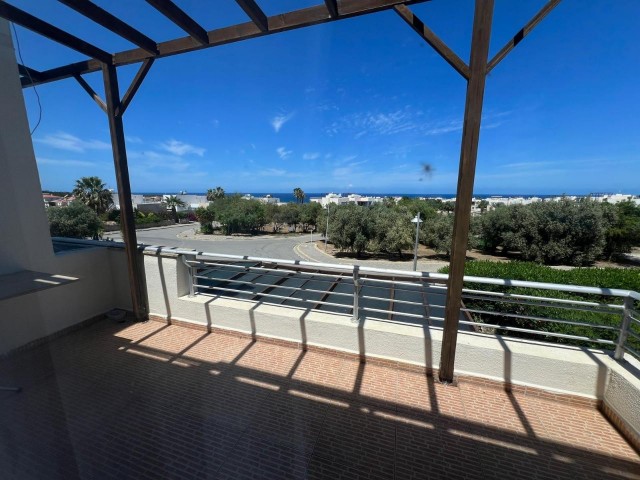 2+1 Penthouse mit Meerblick zu vermieten in Kyrenia Esentepe / Turtle Bay Village