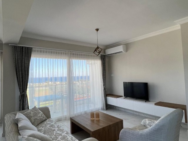 DAILY RENTAL FLATS IN A SAFE SITE WITH HABUZLU IN İSKELE LONG BEACH AREA