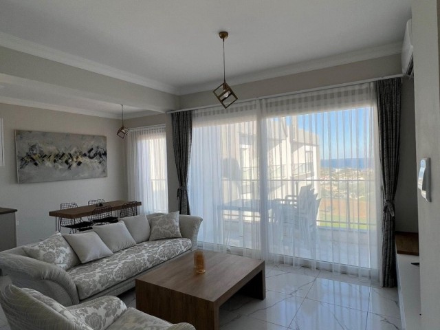 DAILY RENTAL FLATS IN A SAFE SITE WITH HABUZLU IN İSKELE LONG BEACH AREA