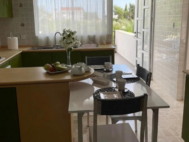 3+1 FULLY FURNISHED FLAT FOR RENTAL, Daily, Weekly, Monthly, on the first floor of a 2-storey building in Famagusta-Tuzla