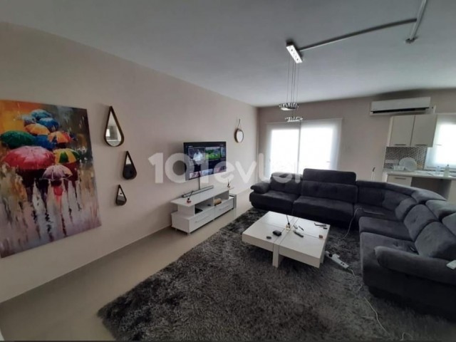 130 M2 LARGE FLAT FOR SALE IN YENİBOĞAZİÇİ WITH TURKISH COACH, FURNISHED, DOUBLE TOILET, DOUBLE BALC