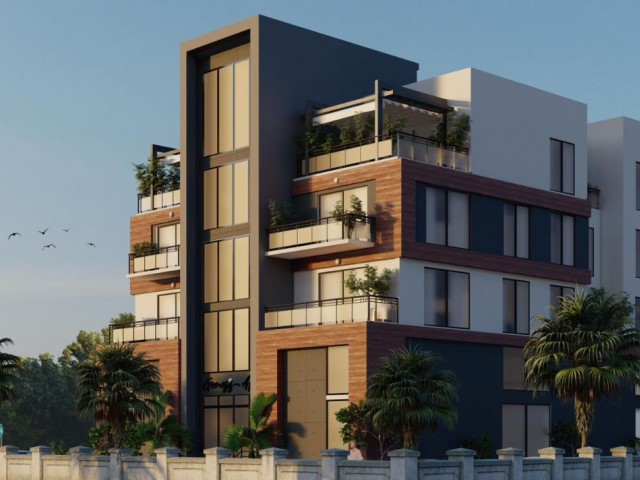 Wohnung zum Verkauf in einem wunderschönen Projekt zum Tausch in Yeniboğaziçi