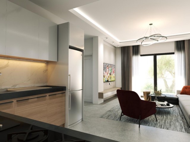 1+1 FLATS FOR SALE IN NICOSIA/YENIKENT IN THE PROJECT PHASE OF 4 FLATS WITH GROUND GARDEN AND 1ST FLOOR TERRACE OPTIONS