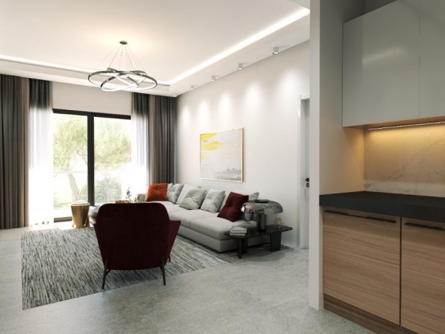 1+1 FLATS FOR SALE IN NICOSIA/YENIKENT IN THE PROJECT PHASE OF 4 FLATS WITH GROUND GARDEN AND 1ST FLOOR TERRACE OPTIONS