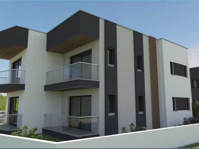 1+1 WOHNUNGEN ZUM VERKAUF IN NIKOSIA/YENIKENT, MIT 4 FLACHEN GARTEN- UND TERRASSENOPTIONEN IM 1. STOCK IN DER PROJEKTPHASE