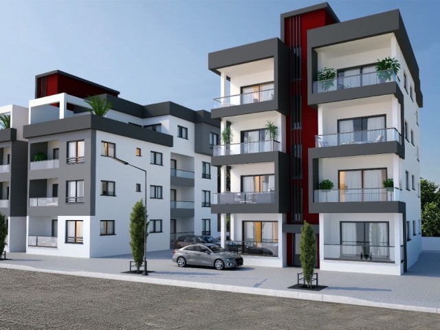 25,000 STG DOWN PAYMENT!! 2+1 FLATS FOR SALE IN NICOSIA/KÜÇÜKKAYMAKLI, DELIVERED IN DECEMBER 2024.. 0533 859 21 66