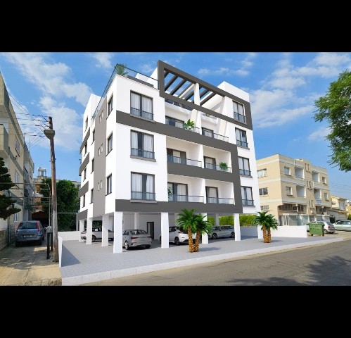 TURKISH KOÇAN 2+1 FLATS FOR SALE WITH ENSUITE 2 BATHROOMS/WC NEAR KÜÇÜKKAYMAKLI STADIUM, DELIVERED J