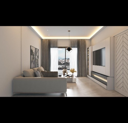 TURKISH KOÇAN 2+1 FLATS FOR SALE WITH ENSUITE 2 BATHROOMS/WC NEAR KÜÇÜKKAYMAKLI STADIUM, DELIVERED JULY 2024.. 0533 859 21 66