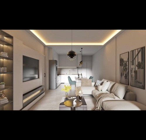 TURKISH KOÇAN 2+1 FLATS FOR SALE WITH ENSUITE 2 BATHROOMS/WC NEAR KÜÇÜKKAYMAKLI STADIUM, DELIVERED JULY 2024.. 0533 859 21 66