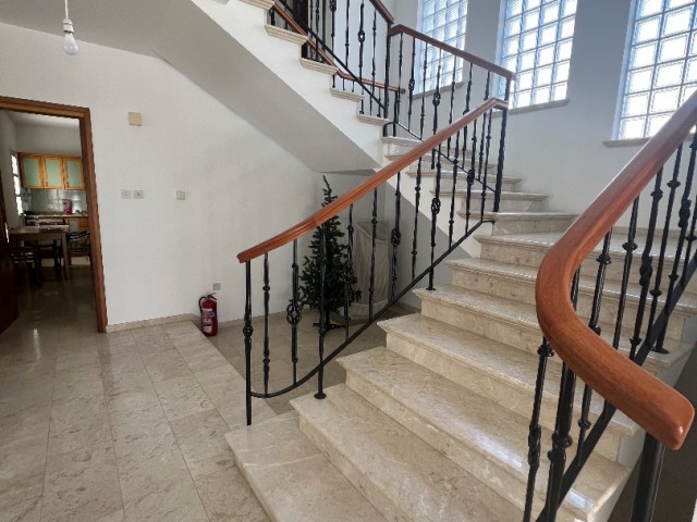 VERY SPECIAL SEMI FURNISHED 4+1 FULLY DETACHED VILLA WITH COMMERCIAL PERMIT FOR RENT ON A 680 m2 CORNER PLOT IN NICOSIA/KÖŞKLÜÇİFTLIK.. 0533 859 21 66