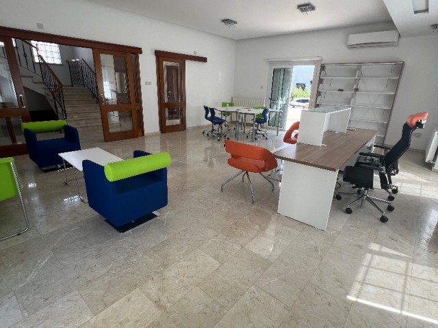 VERY SPECIAL SEMI FURNISHED 4+1 FULLY DETACHED VILLA WITH COMMERCIAL PERMIT FOR RENT ON A 680 m2 CORNER PLOT IN NICOSIA/KÖŞKLÜÇİFTLIK.. 0533 859 21 66