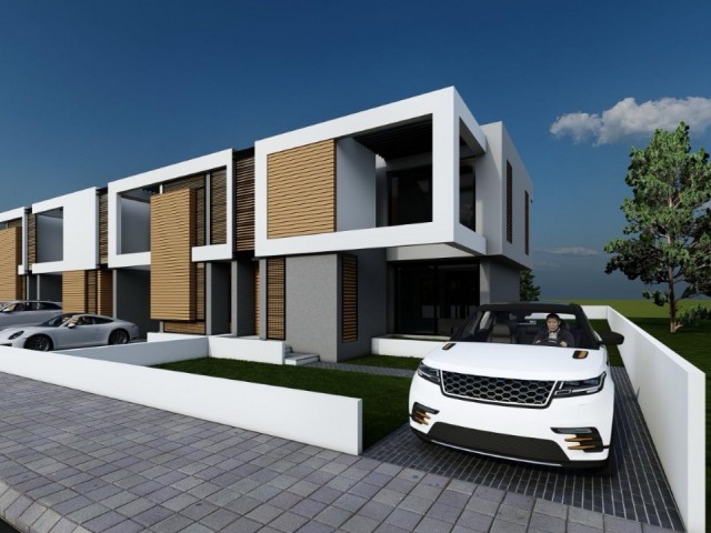 3+1 TWIN VILLAS FOR SALE IN NICOSIA/YENIKENT, DELIVERED IN JULY 2024..0533 859 21 66