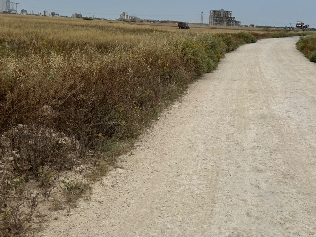 TURKISH MADE 50% USE 2 FLOOR ZONED LAND FOR SALE IN İSKELE/ÖTÜKEN. 12.5 DECLARES OF CYPRUS LAND.. 0532 859 21 66