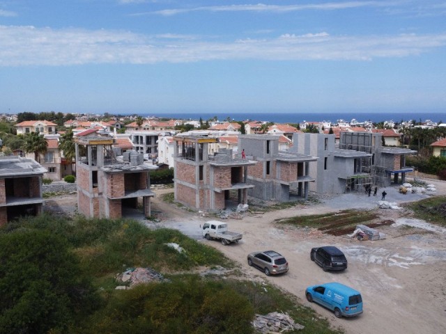 4+1 FULLY DETACHED VILLAS FOR SALE IN GIRNE/LAPTA WITH MOUNTAIN AND SEA VIEWS AND PRIVATE POOL, 200 m FROM THE SEA..0533 859 21 66