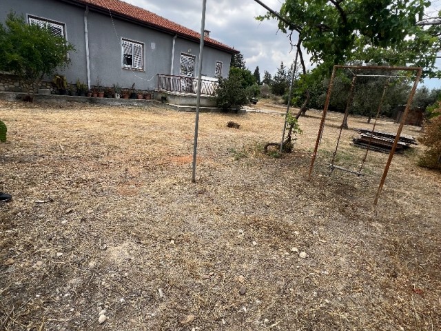 1210 m2 LAND FOR SALE WITHIN THE VILLAGE IN NICOSIA/ALAYKÖY, 120% USE, 2 FLOOR PERMITTED, WITH A DETACHED HOUSE INSIDE.. 0533 859 21 66