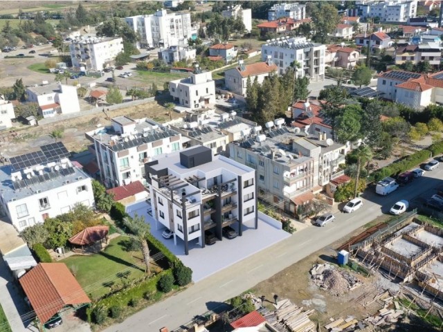 Flats in the project phase in Gönyeli