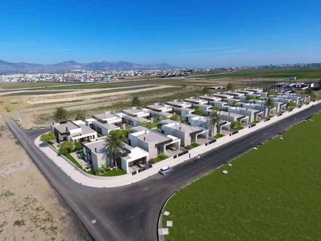 Luxury Single Storey Villas for Sale in a Magnificent Location in Batıkent with 3+1 and 4+1 Options, with Prices Starting from 239,000 Stg.