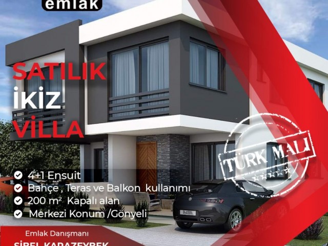 Gönyeli de Fırsat ikiz villa