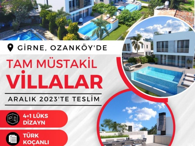 KYRENIA OZANKOY VOLLSTÄNDIG FREISTEHENDE VILLA