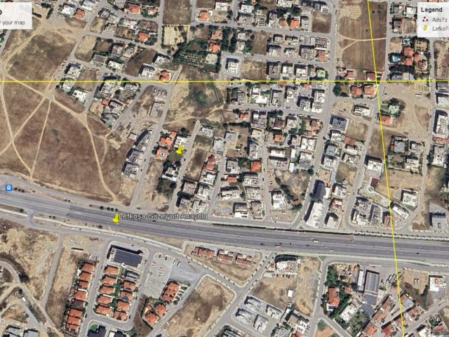 517 m2 Turkish Land for Sale in Nicosia-Gönyeli!!