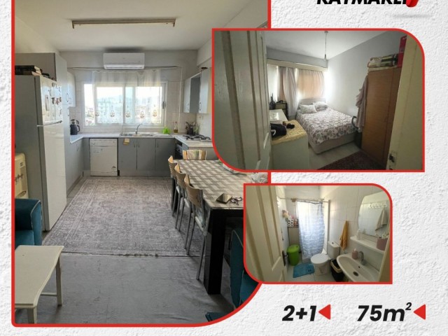 2+1 Opportunity Flat for Sale in Nicosia-K.Kaymaklı!!