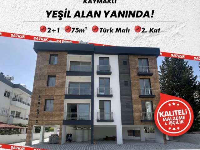 Lefkoşa-K.Kaymaklı'da 2+1 ,75 m² Fırsat Daire!!