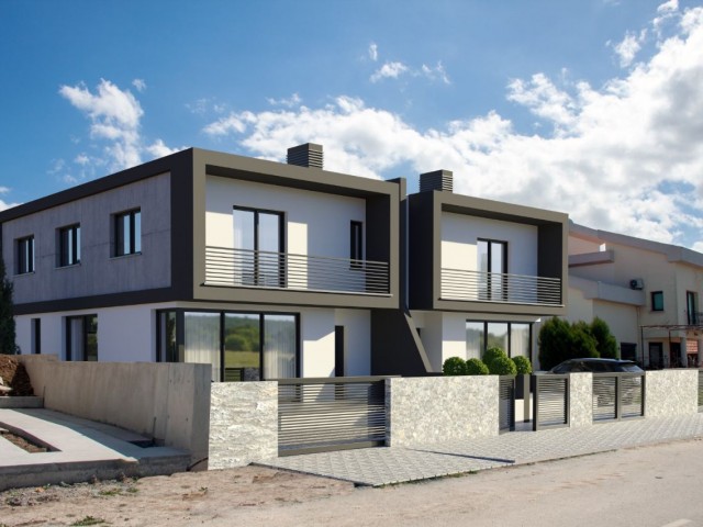 TWIN VILLA FOR SALE BEHIND YENIKENT POLICE SCHOOL IN PROJECT PHASE