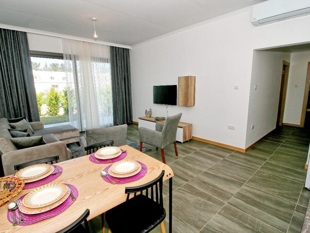 Garden Floor Flat for Rent with a Magnificent Location in Kyrenia!!