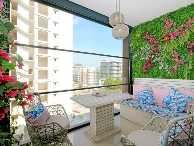 You have many reasons to live in the most luxurious 2+1 flat in Kyrenia, Cyprus, whose interior desi