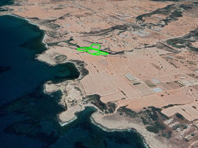 Land in Tatlısu, 150 meters walking distance to the sea