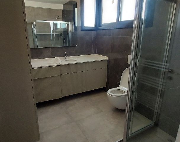 4+1 VILLA FOR SALE IN ÇATALKÖY, STUNNING STRUCTURE AND READY TO MOVE IN NEW VILLA Ground floor - Living room + kitchen open plan - guest wc - bedroom + wc/shower 1st floor - 2 bedrooms - 1 master bedroom + closet room + ensuite - Shared bathroom/WC 2nd floor - Laundry room Roof terrace Suspended cei