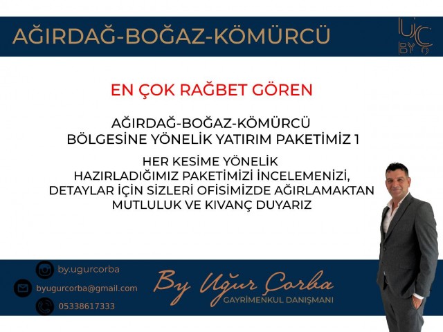 YATIRIM FIRSATI GİRNE BOĞAZ ARAZİLER